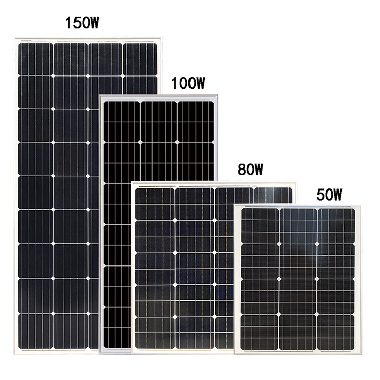 Monokrystallinsk solcellepanel